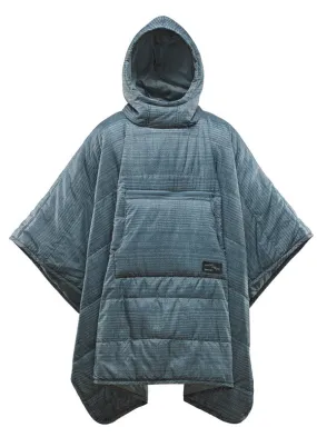 ThermaRest Honcho Poncho Blue Woven Print