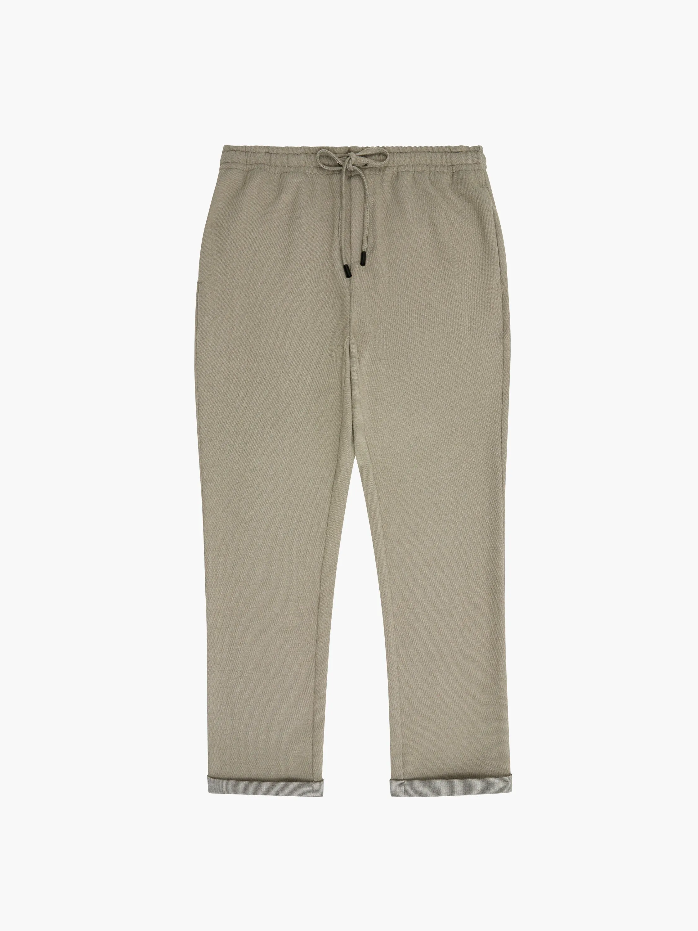 Twill Tie Waistband Joggers