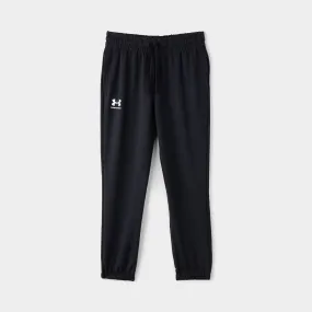 Under Armour Junior Girls' Rival Terry Joggers Black / White