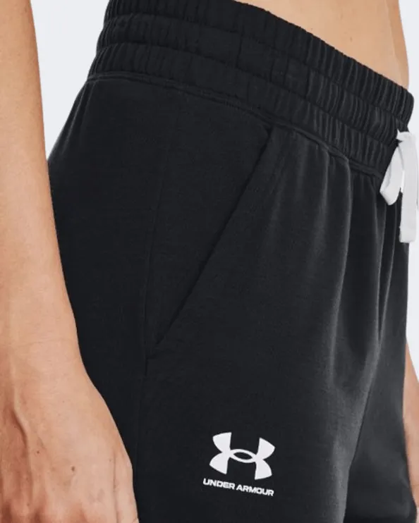 Under Armour Rival Terry Joggers Women Training Pant Black 1369854-001