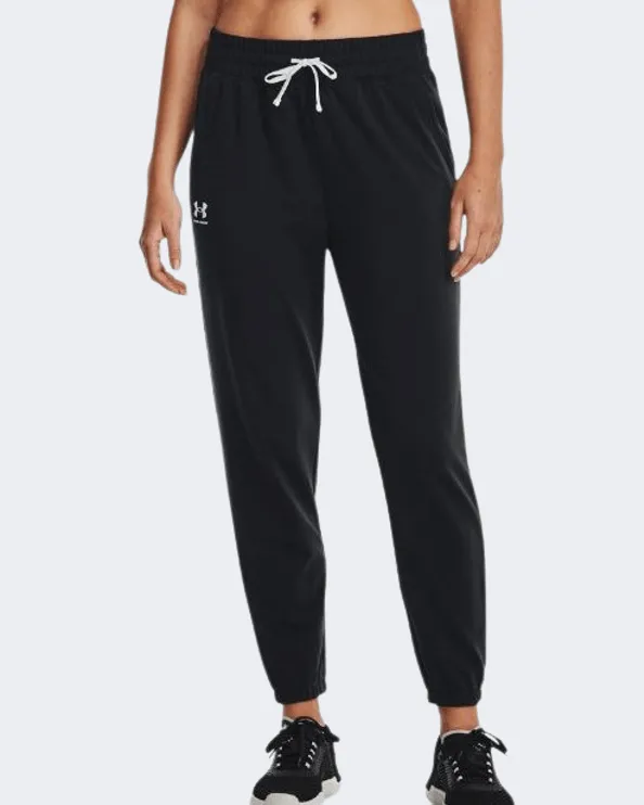 Under Armour Rival Terry Joggers Women Training Pant Black 1369854-001