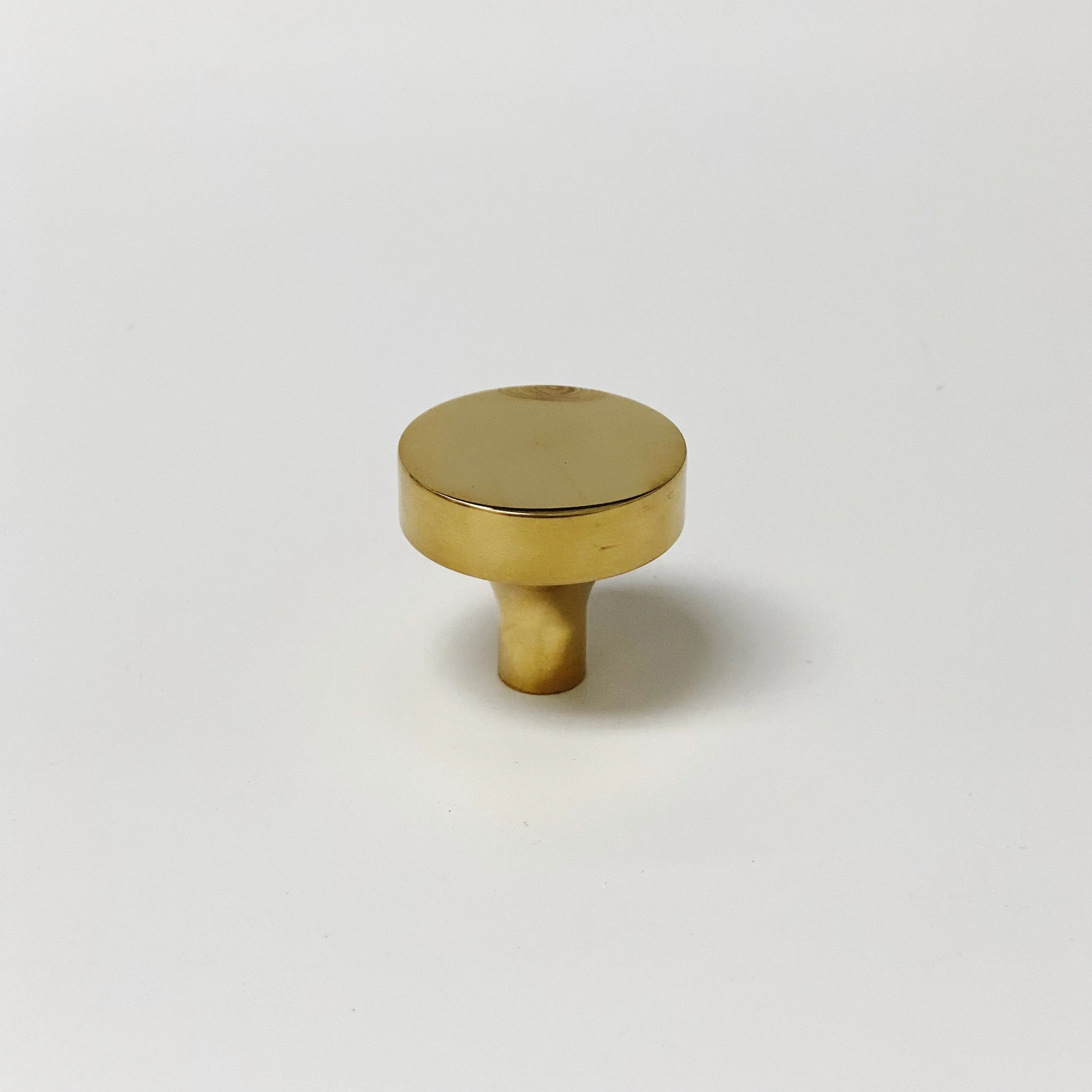 Unlacquered Brass "Neal" Cabinet Knobs and Pulls Cabinet Hardware