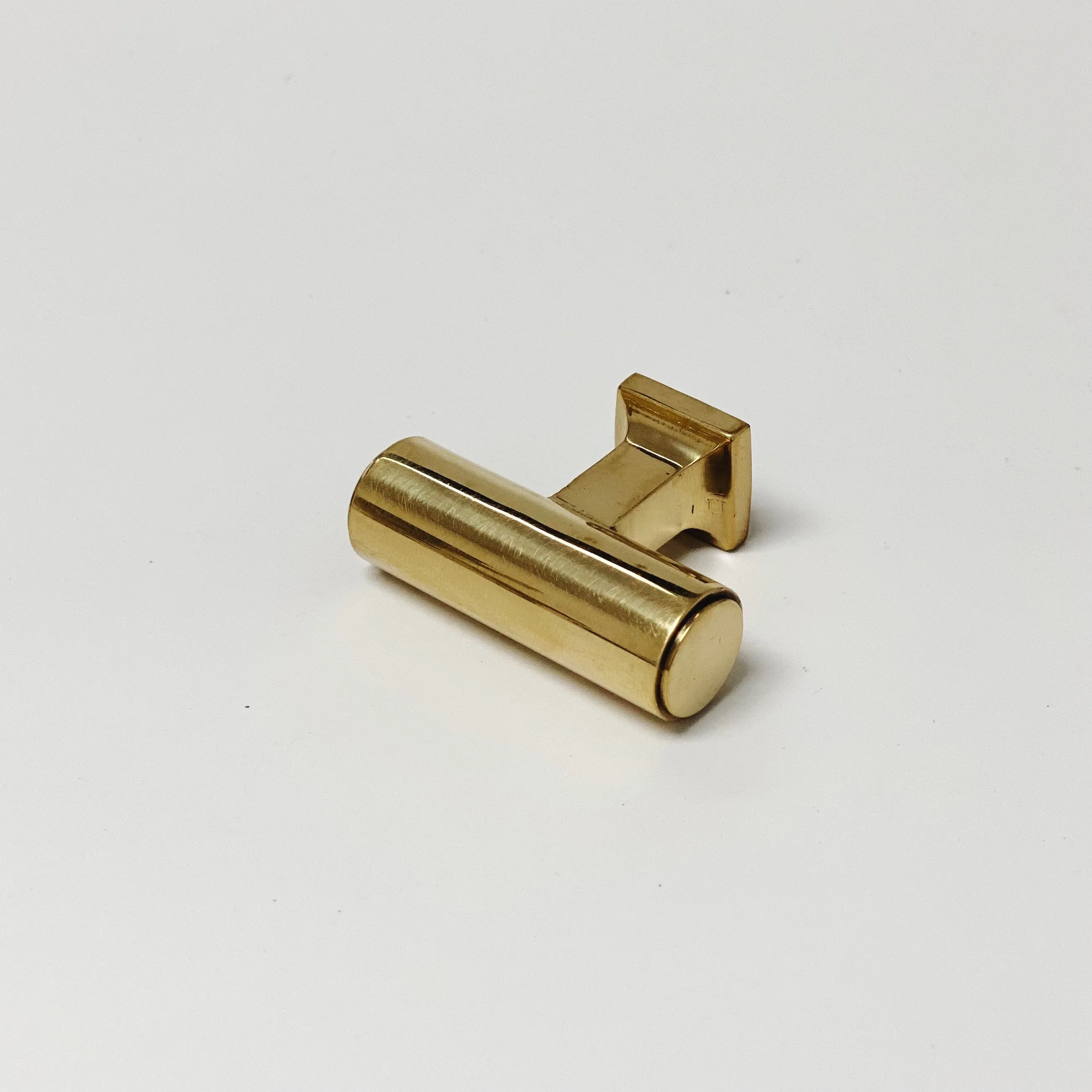 Unlacquered Brass "Neal" Cabinet Knobs and Pulls Cabinet Hardware