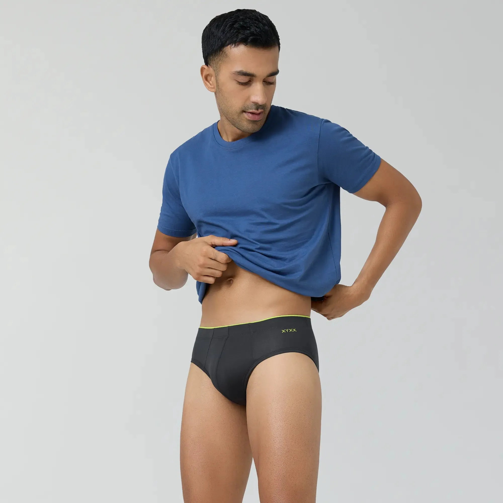 Uno Modal Briefs Graphite Grey