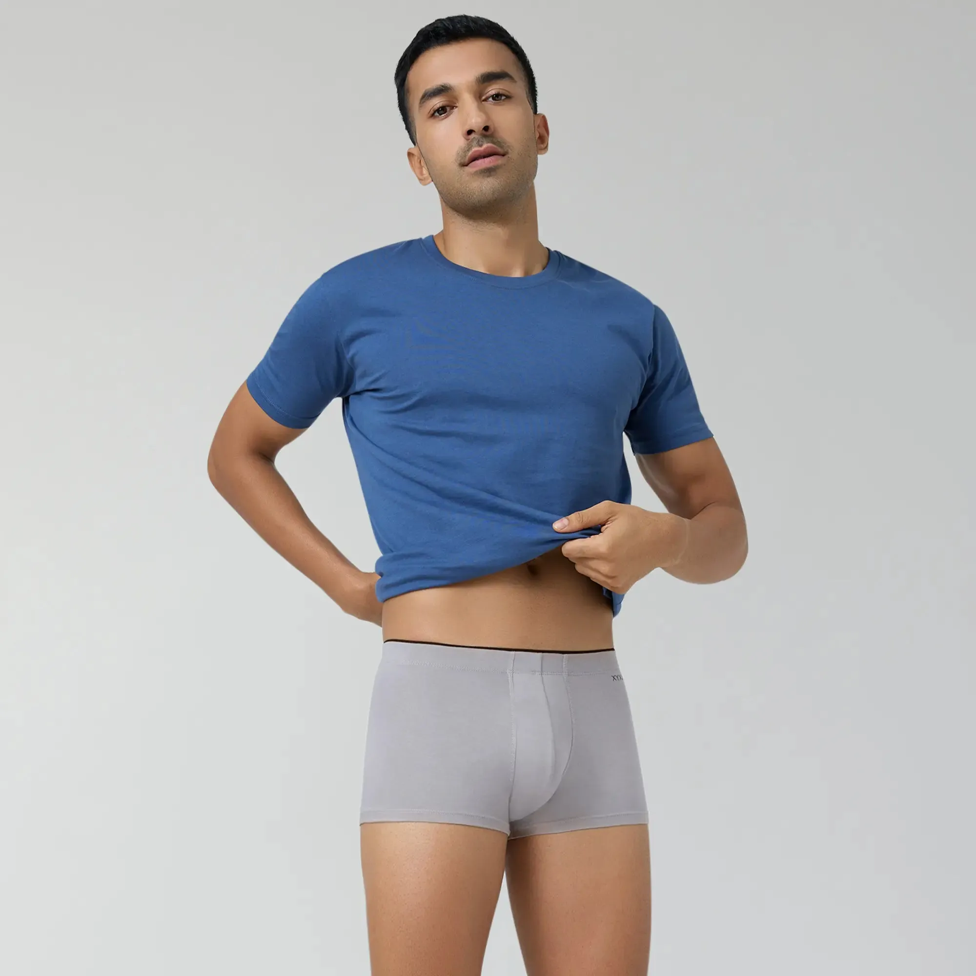 Uno Modal Trunks Ash Grey