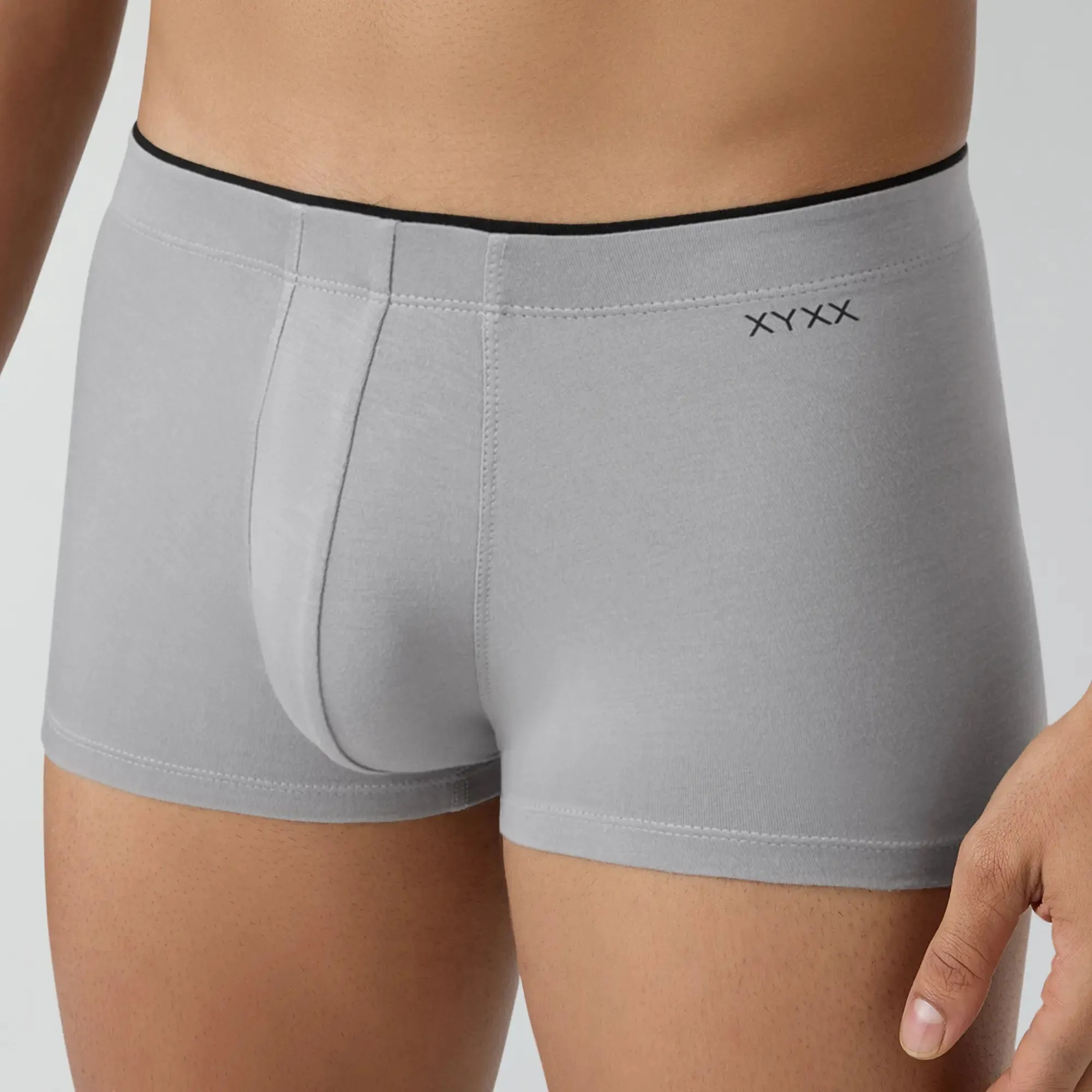 Uno Modal Trunks Ash Grey