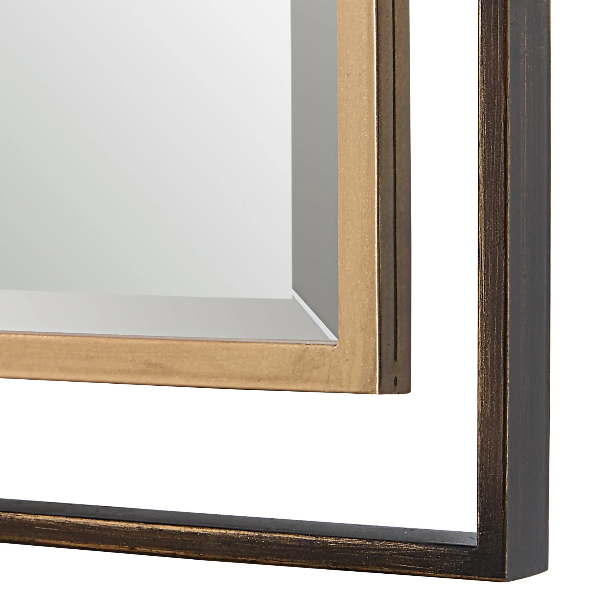 Uttermost Carrizo Tall Bronze & Gold Mirror