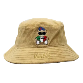 Vialli Furry Peach Bucket Hat