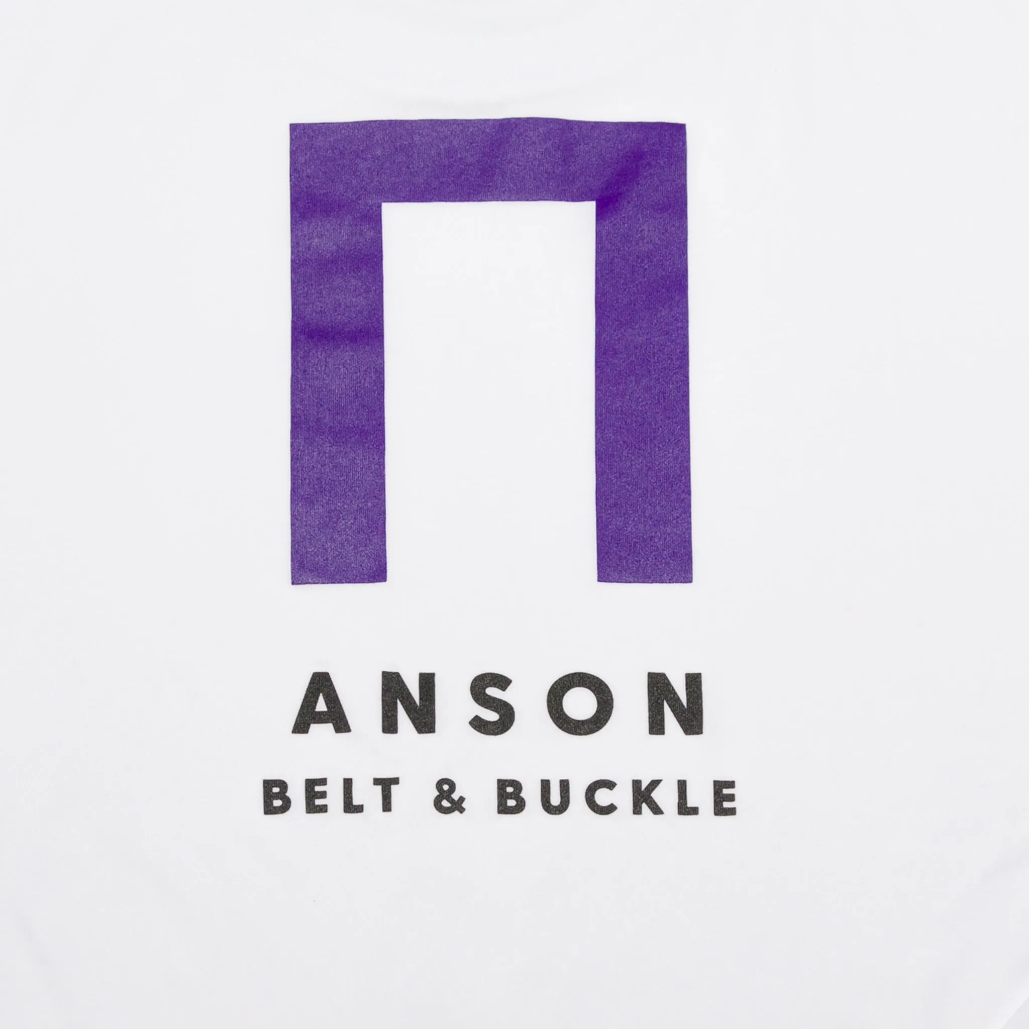 White Anson Belt Performance Long Sleeve Tee w/ Hanes Sport™ Men's FreshIQ™ Cool DRI® technology