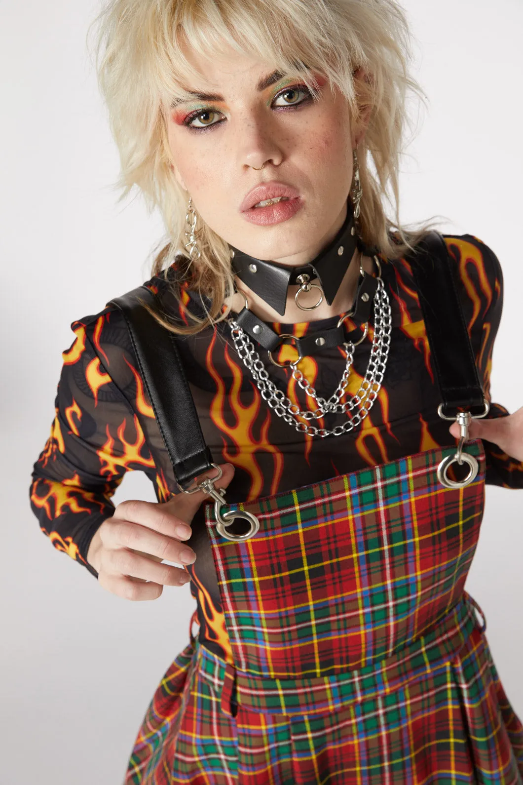 Wichita Tartan Punk Pinny