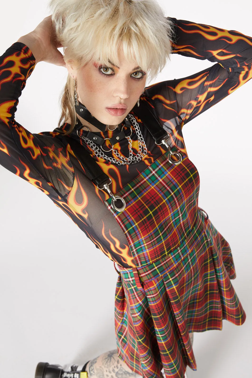 Wichita Tartan Punk Pinny