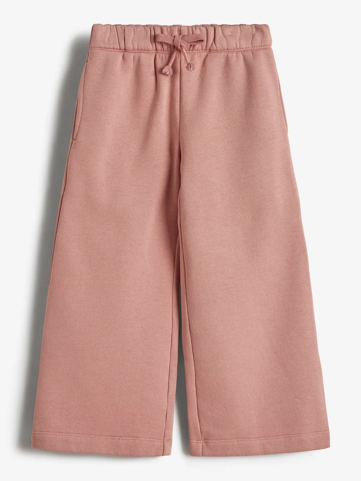 Wide Leg Joggers - Kids - Dusty Rose