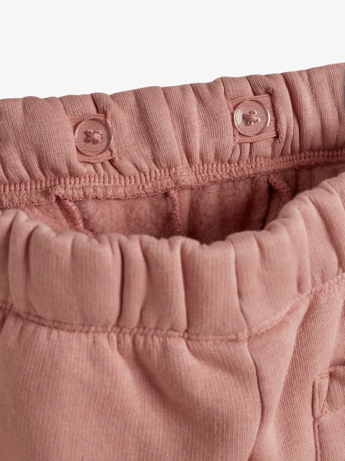 Wide Leg Joggers - Kids - Dusty Rose