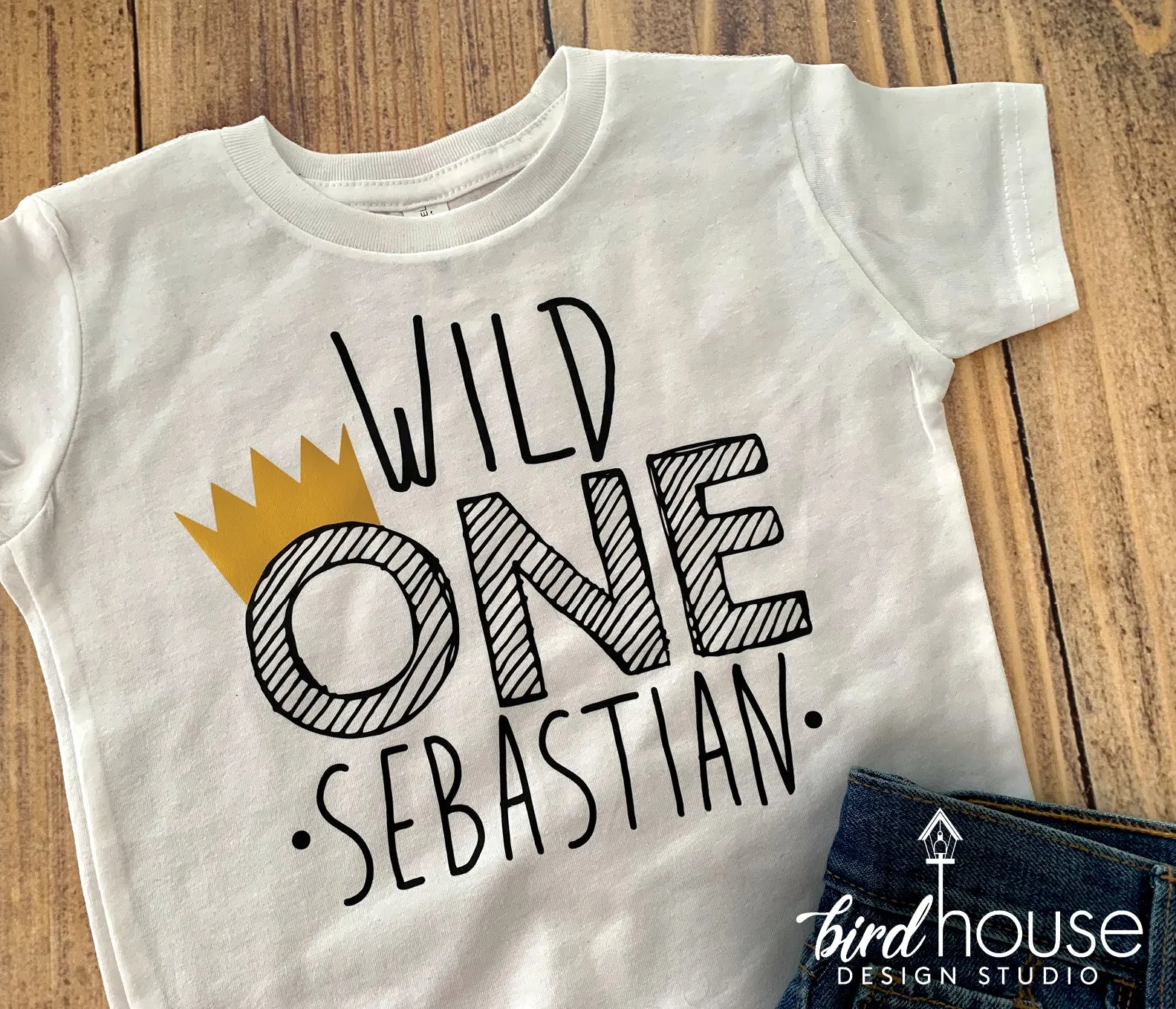 Wild One Birthday Shirt, Where the Wild Things Are Personalized Tee