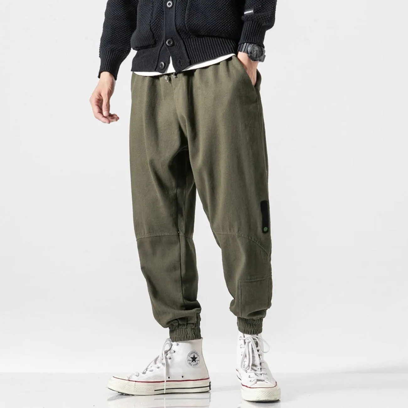 WLS Embroidery Harem Pants