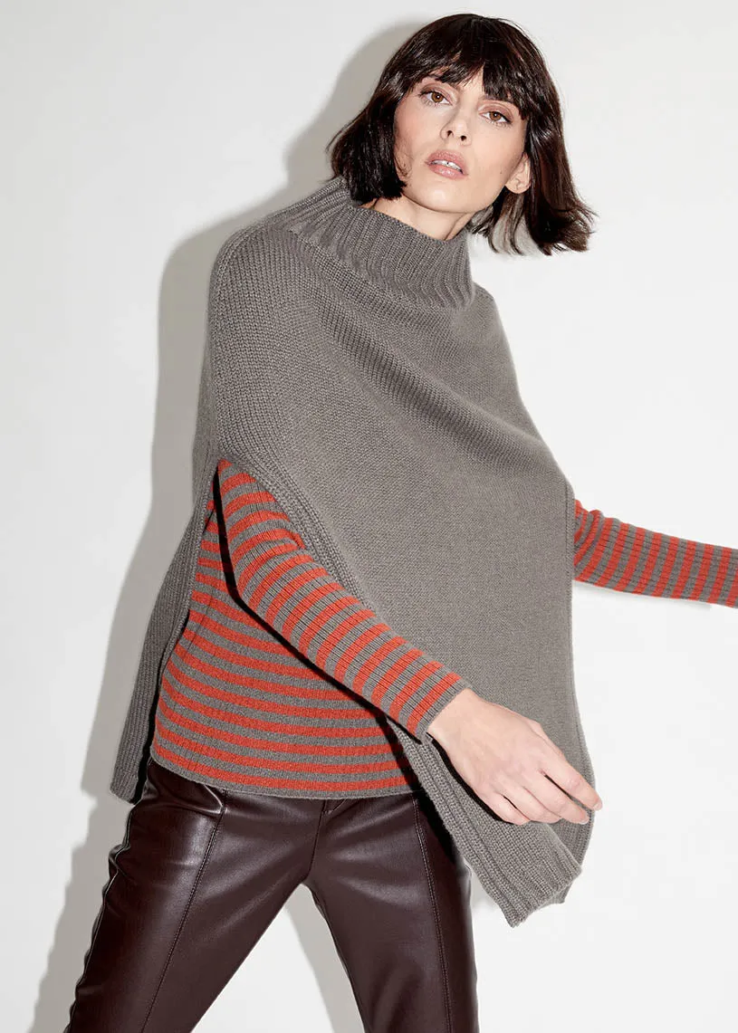 Wool and Cashmere Poncho - More Colors