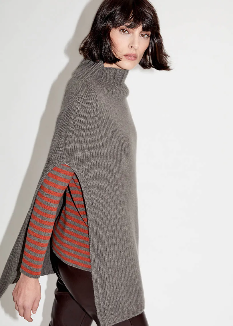 Wool and Cashmere Poncho - More Colors