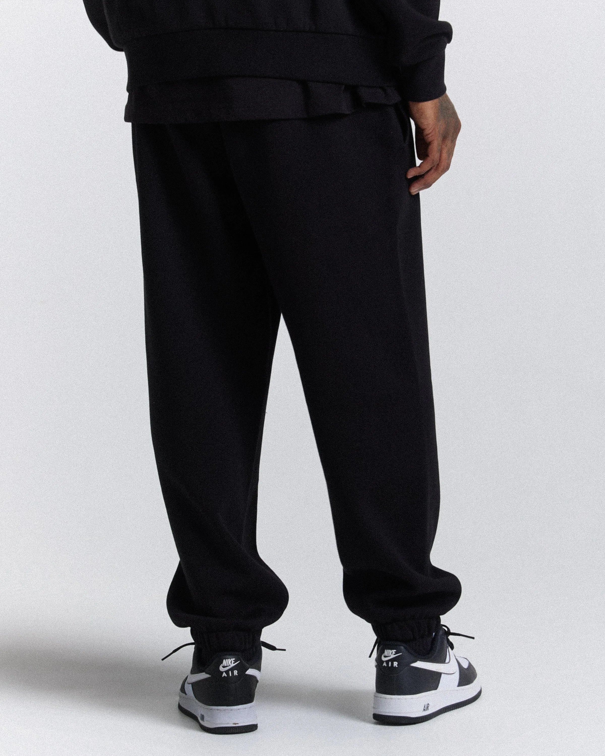 Worldwide Oversized Joggers - Black/White/Blue