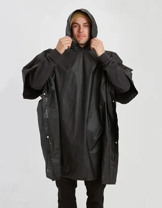 XTM Stash Poncho Black