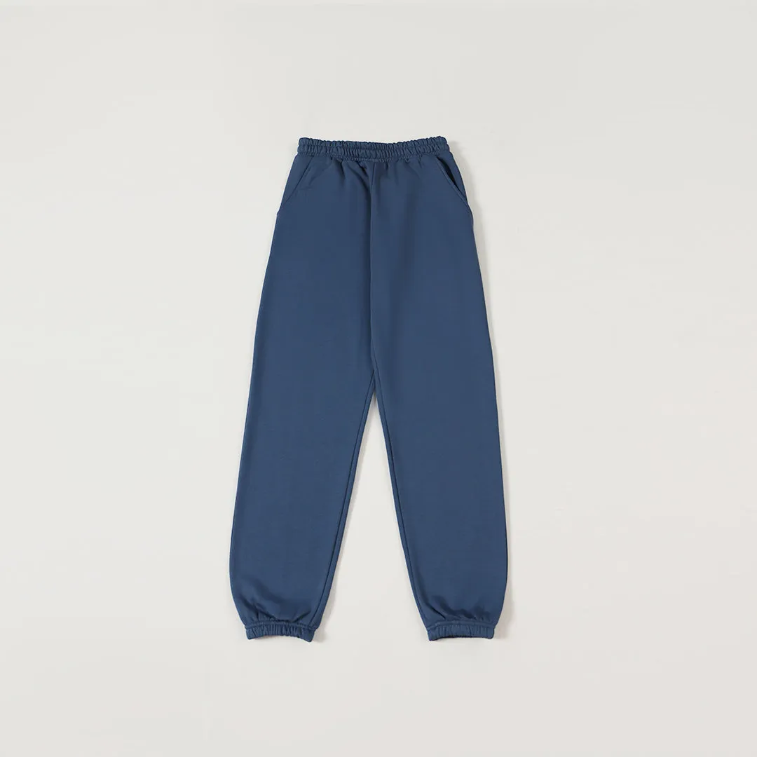 Yale Blue Blank Fleece Joggers