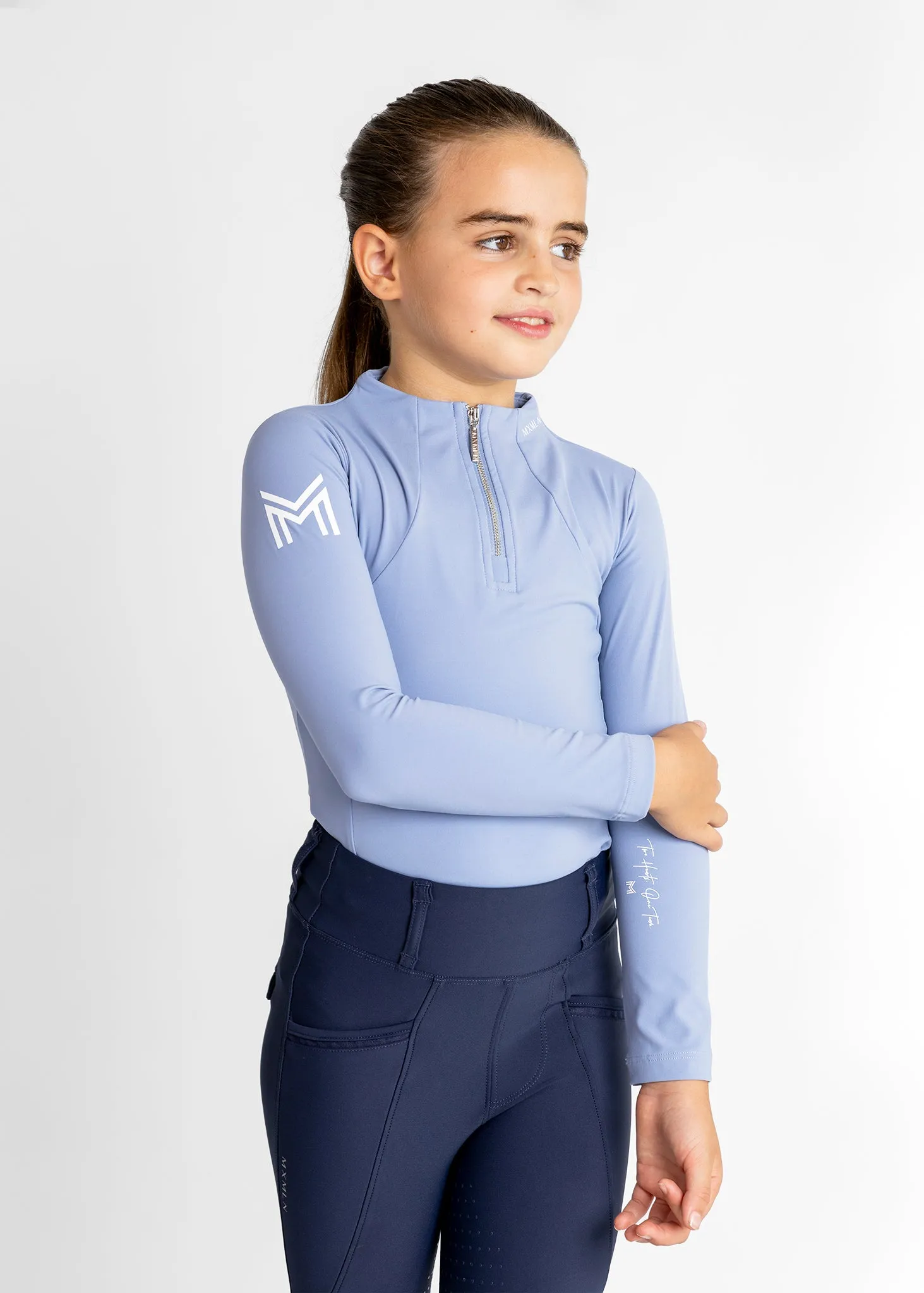 YR Long Sleeve Base Layer (Iris Blue)